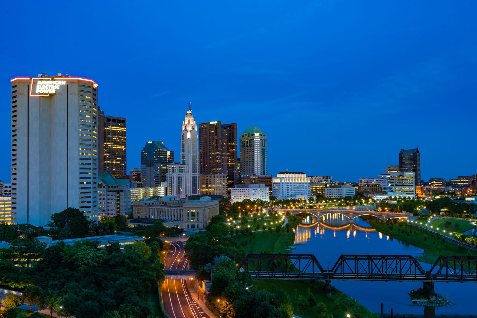 Downtown provided by Columbus Pics